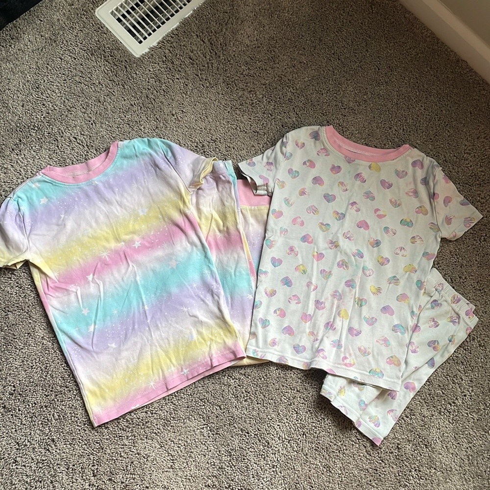 2 sets snug fit pjs